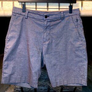 💥 Lululemon - Commission Short *Qwick Oxford Gray - Men's - Size 31 - EUC